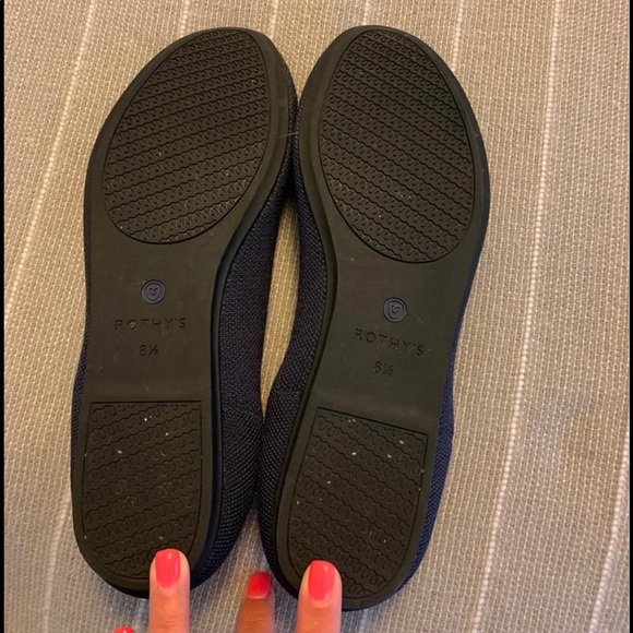 Maritime Navy Blue Rothys Ballet Flat - Picture 2 of 8